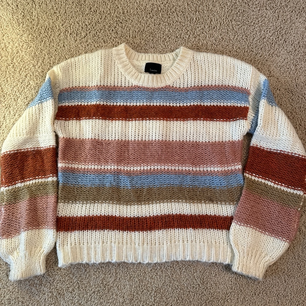 Lumière Multicolor Knit Sweater